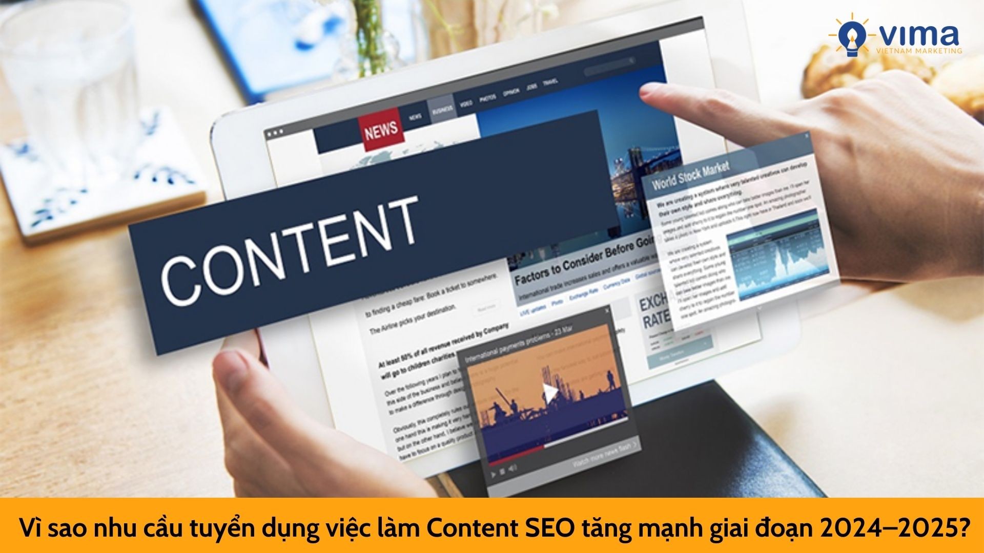 Vì sao nhu cầu tuyển dụng việc làm Content SEO tăng mạnh giai đoạn 2024–2025?